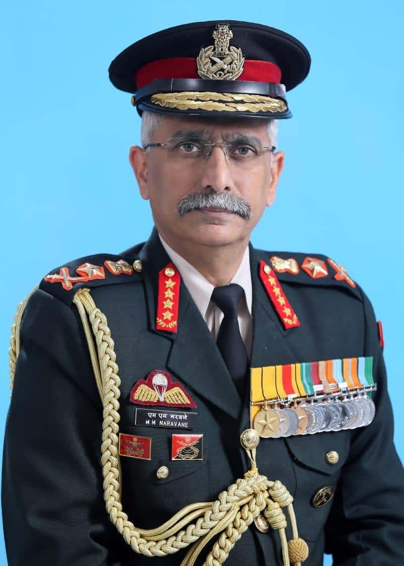 General Manoj Naravane, PVSM, AVSM, SM, VSM (Retd)